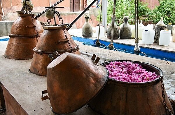 کارگاه‌های گلاب‌گیری نیاسر