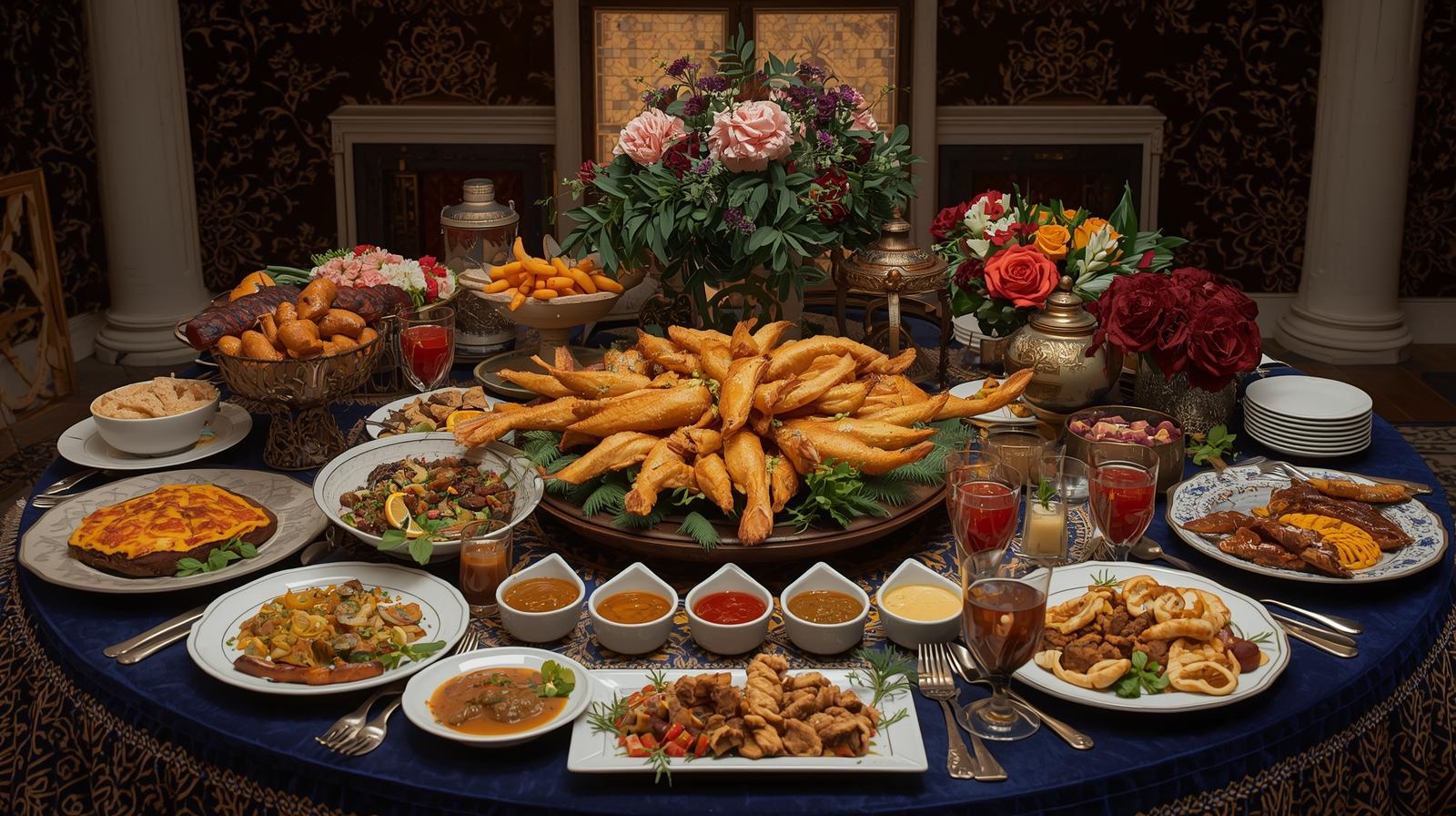 سرو ماهی سرخ شده